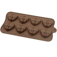 thumbnail image 5 of Gnmfd 8 Multi-Heart Dessert Mold Cake Decoration Baking Tools, Chocolate Fondant Ice Cube Cookie Jelly Maker, Food Grade Flexible Mold for DIY Baking Party Favors Holiday Treats, 5 of 8