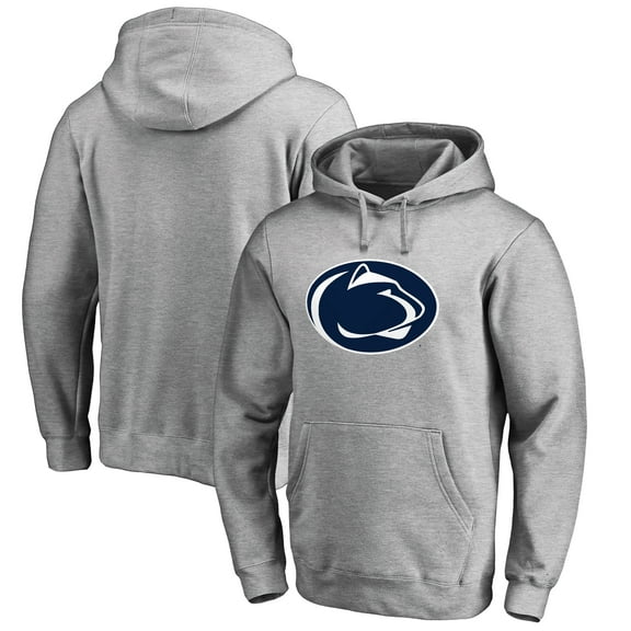 Men's Ash Penn State Nittany Lions Primary Team Logo Pullover Hoodie