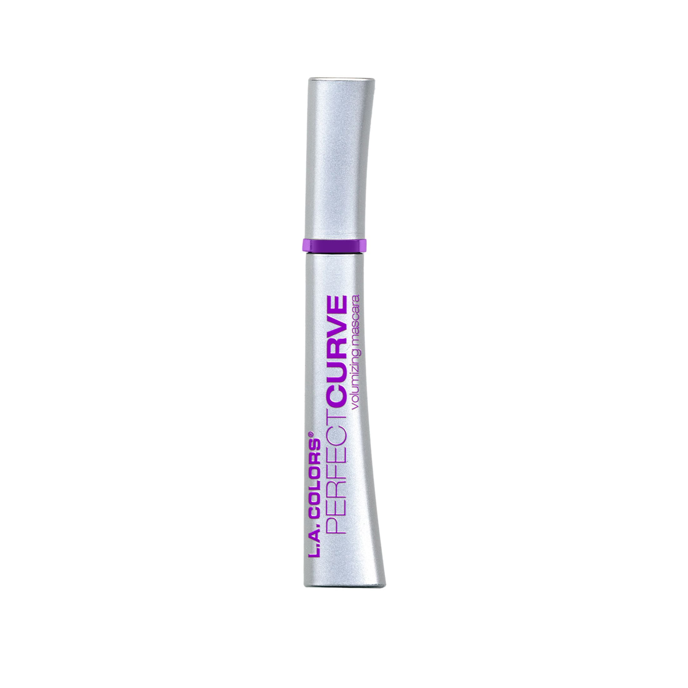 L.A. COLORS Perfect Curl Volumizing & Ultra-Lifting Long-Wearing Mascara, Black, 0.30 fl oz
