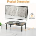 2 Pack Monitor Stand Riser - 3 Height Adjustable Monitor Stand for ...