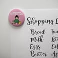 thumbnail image 2 of I Accessorize with Cat Hair Fur Kitchen Refrigerator Locker Button Magnet, 2 of 5