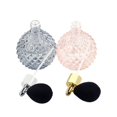 thumbnail image 1 of 2 uds botella de Perfume Vintage 100ml rosa + gris botella de Perfume recargable Vintage atomizador botella de vidrio ideal para Perfume hogar, 1 of 5