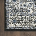 thumbnail image 4 of Nourison Passion Black Ivory 5'3" x 7'3" Area Rug, Traditional, Boho, Bed Room, Living Room, Dining Room, Kitchen, , Easy Cleaning, Non Shedding (5' x 7'), 4 of 8