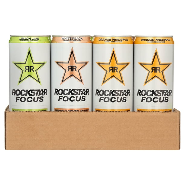 Rockstar Zero Sugar 12pk - Energy drinks for food stores - Walmart
