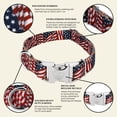 thumbnail image 6 of Country Brook Petz® Premium Patriotic Tribute Dog Collar, Medium, 6 of 7