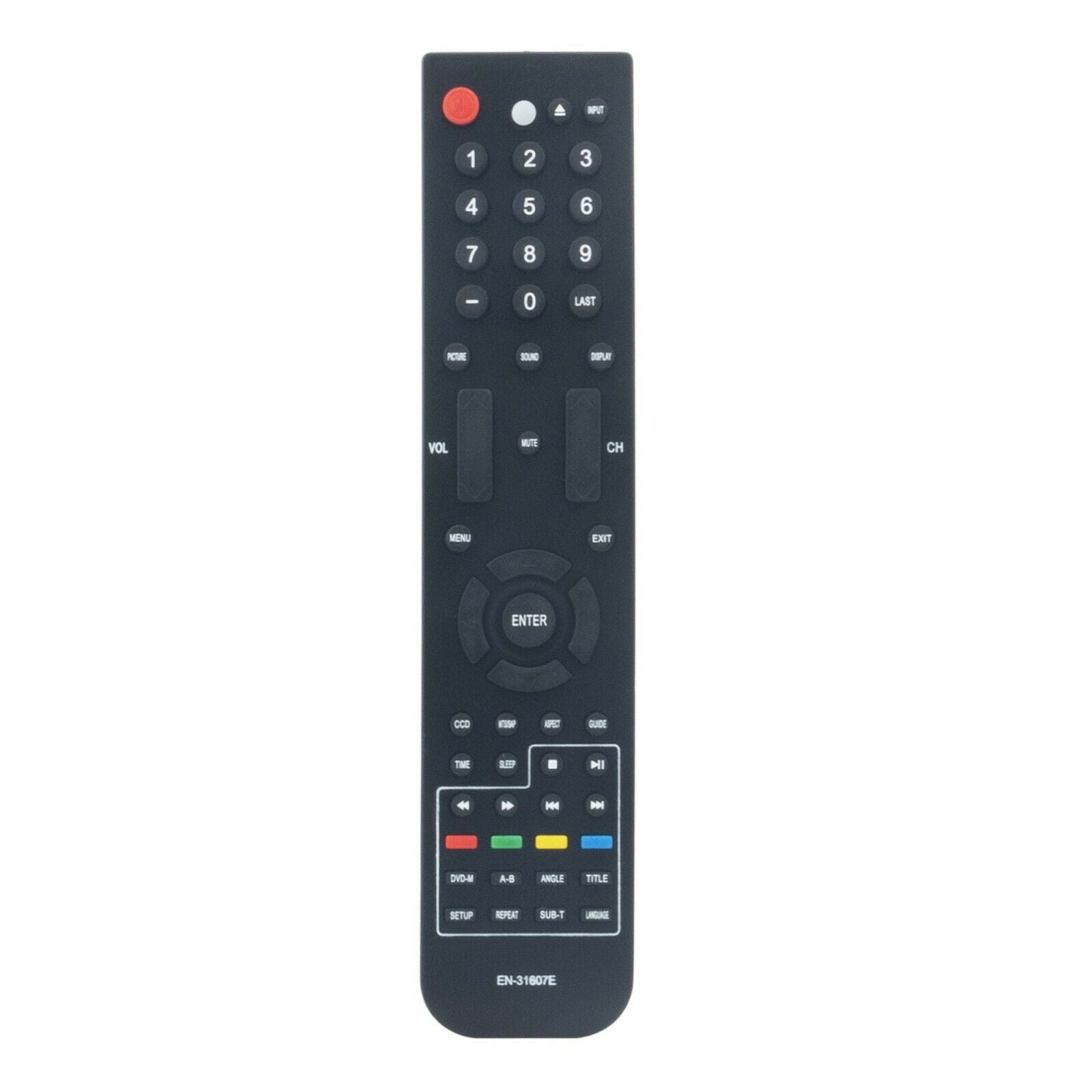 EN31607E Replace Remote for Element LCD TV ELCHS322 ELDHW421 ELCHW321