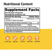 American Health Ester-c مع الحمضيات الحيوية - 500 مجم - 240 كبسولة