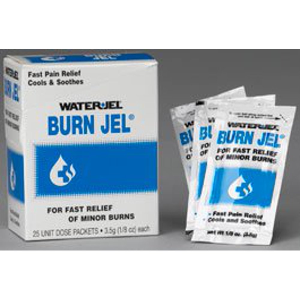 Water Jel Burn Jel Burn Relief Topical Gel Individual Packet 600u 1