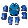 thumbnail image 2 of Vnanda 7Pcs Kids Helmet Pad Set, Skateboard Knee Pads, Kids Protective Gear Set Adjustable for Girl Boy Kids Helmet Elbow Pads Wrist Guards for Sport Cycling Bike, 2 of 7