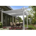 thumbnail image 3 of Pergola attachée Elysium de Vita avec persiennes, 3 of 6