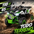 thumbnail image 2 of Cuatrimoto Atv Motor Gasolina Adultos 110cc 65km/h 12v Centurfit, 2 of 7
