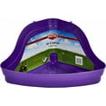 Kaytee HiCorner Litter Pan for Ferrets, Plastic Tray for Small Animal