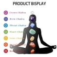thumbnail image 6 of FNGZ Office&Craft&Stationery Clearance Seven Chakra Crystal Healing Stone Crystal Beaded Talkative Bookmark, Lovely Metal Bookmark Silver, 6 of 9
