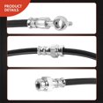 thumbnail image 5 of A-Premium Front Driver or Passenger Brake Hydraulic Hose Compatible with Select Mazda Models - MPV 1989-1998, 4WD Only - Replace# LA1243980A, 5 of 9