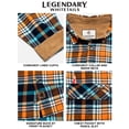 thumbnail image 4 of Legendary Whitetails Men's Buck Camp Flannel Shirt Long Sleeve Button Down 100% Cotton, 4 of 6