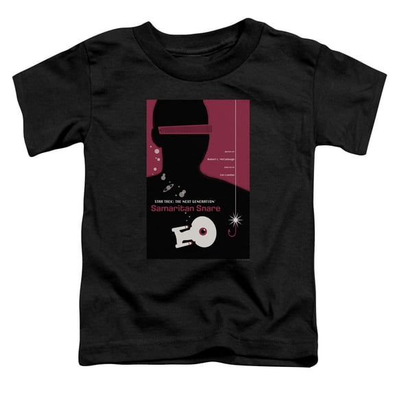 Star Trek - Tng Season 2 Episode 17 - Toddler Short Sleeve Shirt - 2T