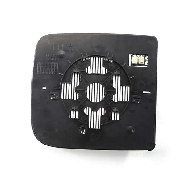 ABS Coche vista lateral espejo retrovisor vidrio lente portátil accesorios de motor de reemplazo de piezas de reemplazo para RAM 1500 2500 3500 10-18 Advancent VI001831-01B