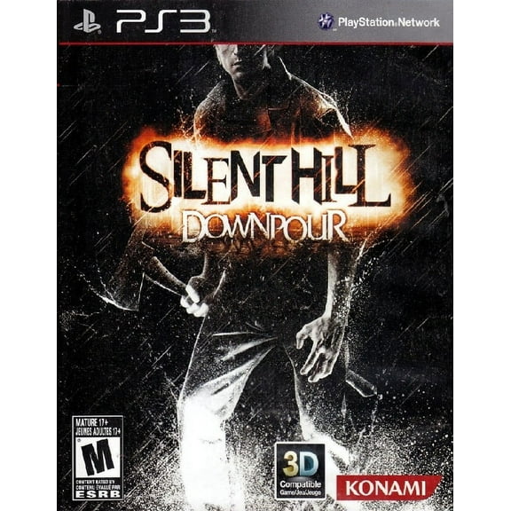Restored Silent Hill: Downpour (Sony Playstation 3, 2012) Spooky Game (Refurbished)