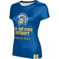 thumbnail image 2 of Women's Royal San Jose State Spartans Women's Golf T-Shirt, 2 of 3