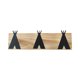 thumbnail image 1 of Ganchos para Ropa, Organizador para Colgar en La Pared, Toallero Decorativo para Puerta, Estante para Colgar Toallas de Abrigo Detrás de La Puerta Negro Macarena Ganchos para puertas, 1 of 6