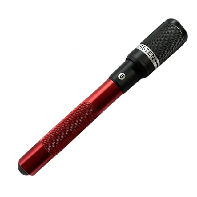 320mm Pool Cue Extension Billiard Extender for 9 Balls Billiard 13mm Cue End Red
