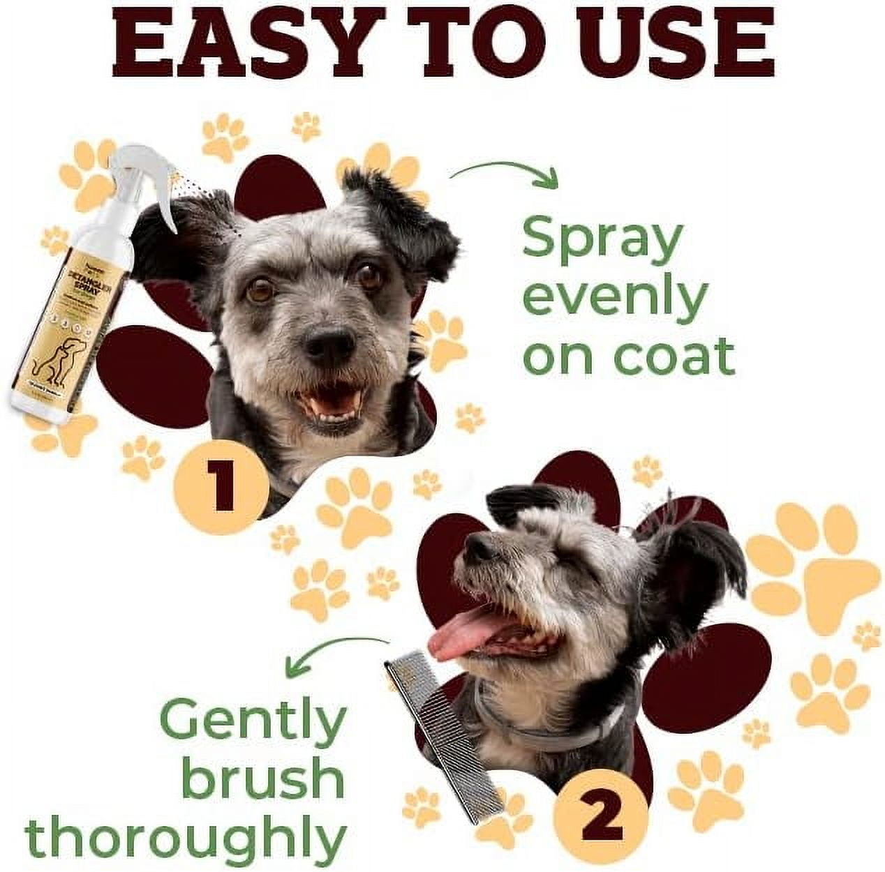 Nuesta Pets Detangler & Conditioner Spray for Dogs, 8oz