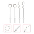 thumbnail image 1 of Minkissy 4Pcs Pigment Mixing Tool Assorted Colors Lightweight Compact Color Blending Tool, 1 of 7