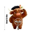 thumbnail image 3 of Adorable Cow Wall Hooks for Entryway Organization Backing Mounts Easily, 3 of 3