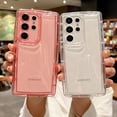 thumbnail image 2 of for Galaxy S22 Ultra Case 6.8"(Not fit S22+)[10ft Drop Protection] Cute Clear Bright Colors Soap Design with Ultra Thick Edge Protection Soft Puff Phone Case(for Samsung Galaxy S22 Ultra,Pink), 2 of 8