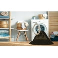 thumbnail image 2 of Ahgly Company Machine Washable Indoor Rectangle Transitional Night Black Area Rugs, 2' x 4', 2 of 7