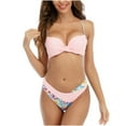 thumbnail image 2 of TIMIFIS Women's Bikini Swimsuit Tie Low Rise Two Piece Bathing Suit, 2 of 7