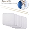 thumbnail image 6 of LICEWO Cleaning Cloth Flute Cleaning Stick Fabric Texture Suitable for Musicians Student Music Instrument Maintenance Tool, 6 of 9