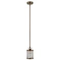 thumbnail image 3 of 50560-64 Livex Lighting Grammercy - 1 Light Mini Pendant in New Traditional Style - 5 Inches wide by 10.75 Inches high-Hand Painted Palacial Bronze, 3 of 8