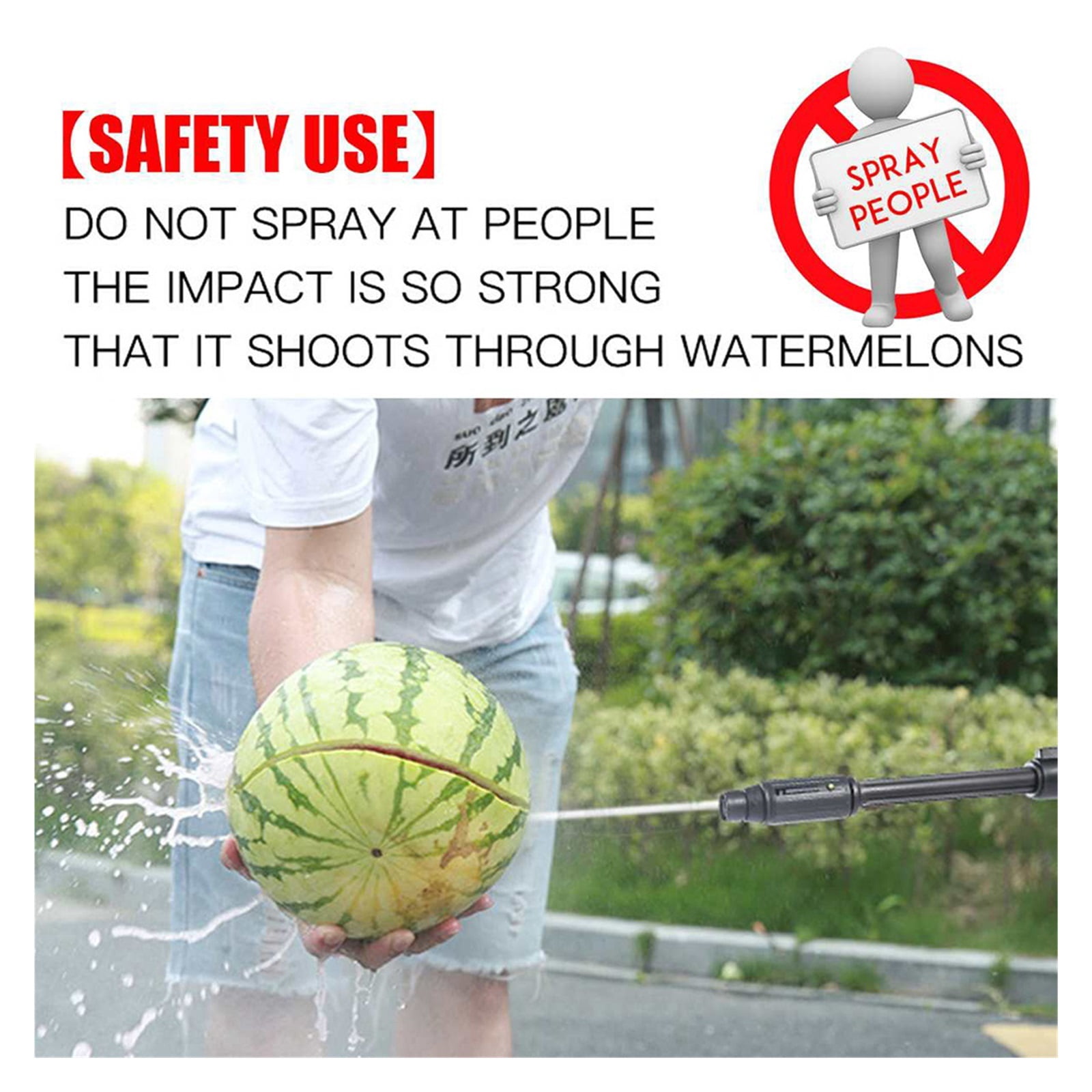 30BAR Cordless High Pressure Cleaner Washer Spray Water Gun Car Wash Pressure Water Cleaning Machine For 18V Battery