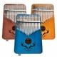 thumbnail image 3 of Pulgar Eq Kalimba De 17 Teclas Con Martillo De Afinación Regalo De Piano De Dedo Portátil Para Niños Adultos Principiantes Profesionales Kearding OD009033-00, 3 of 7