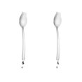 thumbnail image 2 of Tenedor 2 en 1 Cateissary Cuchara para ensalada Acero inoxidable Plata S, 2 of 6