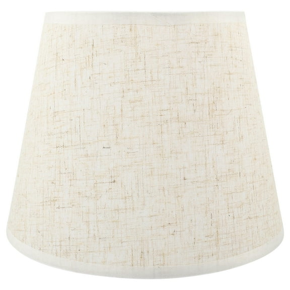 UPOUART Beige Round Bottom Fabric Table Lamp Shade for Home Decor