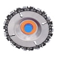 thumbnail image 2 of Woodworking Saw Wheel4in Chain Disc 22 Wood Carving Chain Disc Angle Grinder Chain Disc Ultimate Reliability, 2 of 5