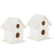 thumbnail image 1 of Casa De Pájaros De Madera, Casa De Pájaros De Decoración Al Aire Libre, 2 Piezas Para Golondrinas De Pájaros ANGGREK BE6457, 1 of 8