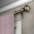 thumbnail image 3 of Central Design Products Steel 0.62" Modern Single Curtain Rod, Gold, 3 of 3