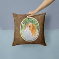 thumbnail image 2 of Carolines Treasures SS8260PW1414 Japanese Chin Fabric Decorative Pillow, 14Hx14W, multicolor, 2 of 4