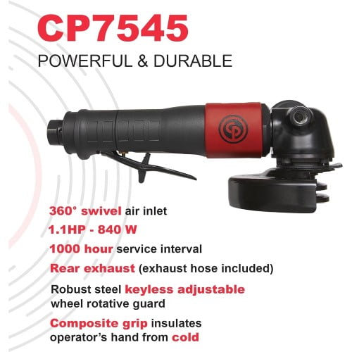 Chicago Pneumatic CP7545B 4.5" Angle Grinder