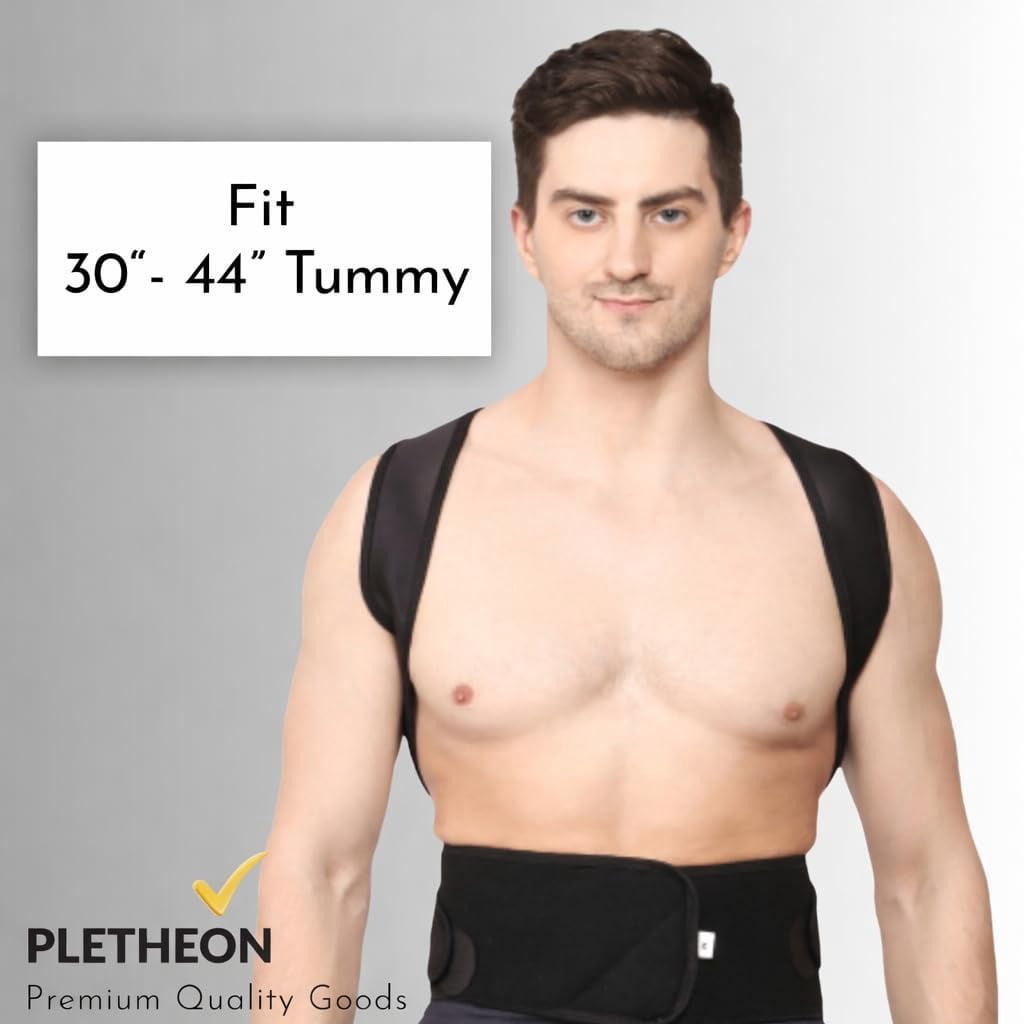 Adjustable Posture Corrector Belt for Men and Women Back Support Brace for Spine Alignment, Pain Relief & Shoulder Correction