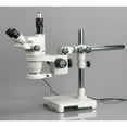 thumbnail image 3 of AmScope 6.7X-45X Ultimate Trinocular Zoom Microscope on Single-Arm Boom Stand New, 3 of 4