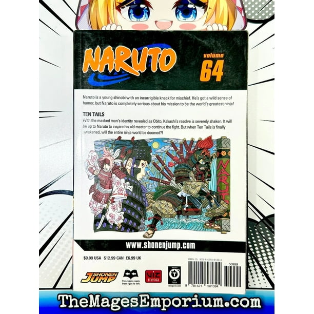 Naruto Naruto, Vol. 64, Book 64, (Paperback) - Walmart