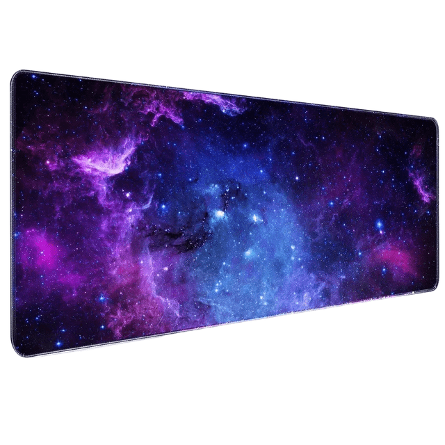 Mouse Pad Galaxia BLOOSOM Alfombrilla antideslizante 80x30cm Azul Galaxia