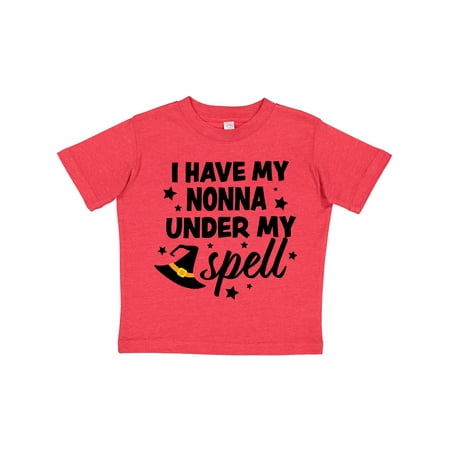 

Inktastic I Have My Nonna Under My Spell with Cute Witch Hat Gift Toddler Boy or Toddler Girl T-Shirt