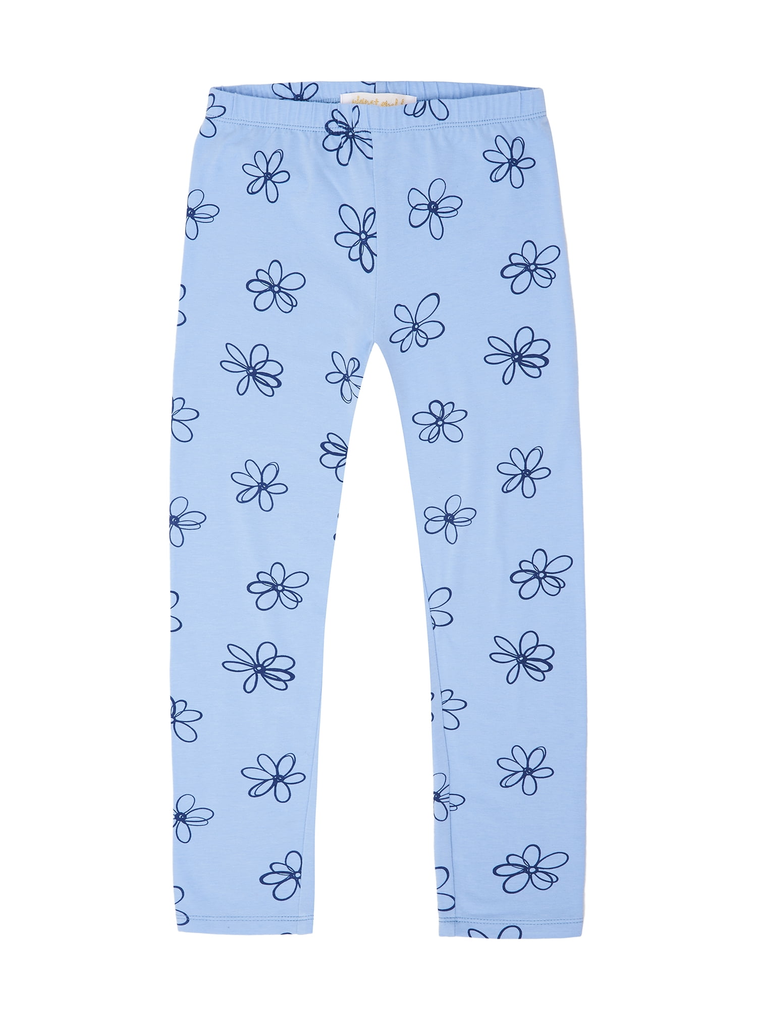 Planet Gold Girls Foil Leggings, 2-Pack, Sizes 4-16