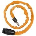thumbnail image 1 of Graflsoa Orange Steel Bike Chain Lock with Polypropylene Fiber, 97cm Length, 320g Weight, Includes 3 Keys, 1 of 7