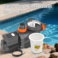 thumbnail image 6 of 2.5HP High Performance Pool Pumps Variable Speed Smart Programmable Timer Swimming Pool Pump with Large Filter Basket, 220V Powerful DC Motor, 6 of 8
